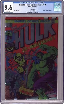 Buy Incredible Hulk Facsimile Edition #181D CGC 9.6 2023 4357086009 • 46.65£