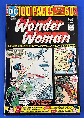 Buy Wonder Woman #214 Comic Book 1974 VG+ • 11.92£