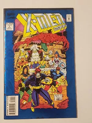 Buy X-Men 2099 #1 (Marvel Comics October 1993) Blue Foil Cover, Near Mint • 8.10£