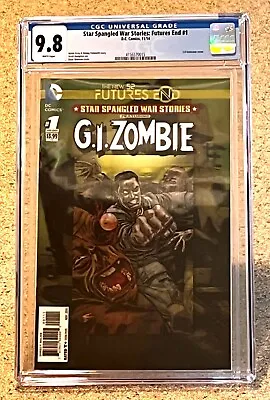 Buy Star Spangled War Stories: Futures End #1 CGC 9.8 D.C. Comics G.I. Zombie 2014🔥 • 23.79£