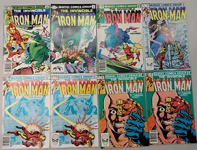 Buy Iron Man #159,162,163,165,166,166,167,167 Marvel 1982/83 Comic Books • 20.01£