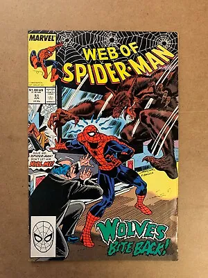 Buy Web Of Spider-Man #51 - Jun 1989 - Vol.1 - Direct Edition - (1043A) • 3.42£