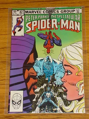 Buy Spiderman Spectacular #82 Vol1 Marvel Punisher Apps September 1983 • 9.99£