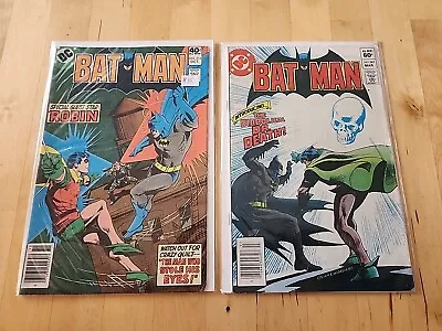 Buy Vintage Batman Comics #316 And #345. First Of DR. Death. • 11.99£