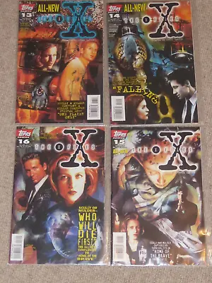 Buy Bundle Of Four The X Files Tops Comics #13, 14, 15, 16 MINT CONDITION • 5£