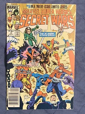 Buy Marvel Super Heroes Secret Wars Comic #5 VF/NM (Marvel 1984) • 4.78£