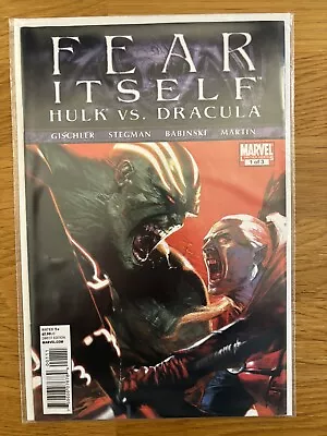 Buy Marvel Comics - Fear Itself  Hulk Vs Dracula #1 - 2011 • 12.99£