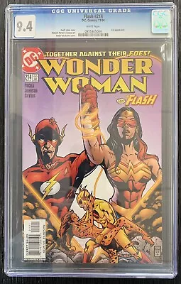 Buy D.c. Comics 11/2004 Wonder Woman & The Flash #214 Cgc 9.4 • 78.75£