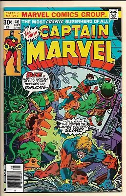 Buy Captain Marvel #46 VF (1976) 1st Appearance Of Supremor. Kree Intelligence • 9.72£