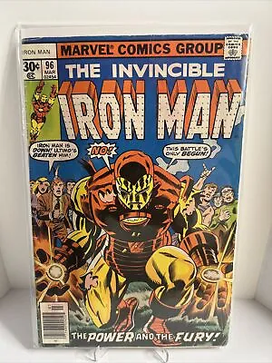 Buy The Invincible Iron Man 96 1976 Marvel Comics • 2.40£