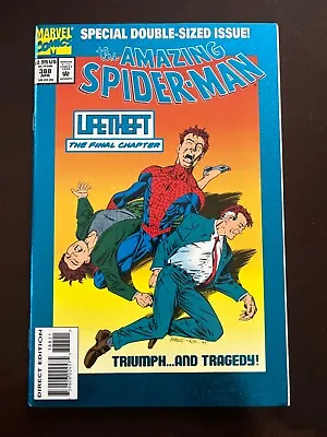 Buy Amazing Spider-Man #388 Vol. 1 (Marvel, 1994) Key Origin Eddie Brock Foil, NM • 5.53£