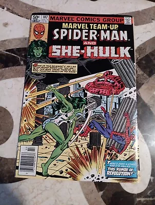 Buy Marvel Team-Up 107 KEY ISSUE 1st Meeting Between Spider-Man & She-Hulk!  • 20.09£