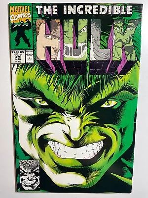 Buy Marvel Comics The Incredible Hulk Vol.1 # 379 (1991) Nm/mt Comic  • 3.15£
