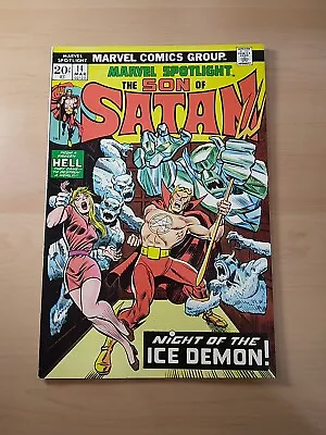 Buy Marvel Spotlight #14 (1974) Son Of Satan - Dracula Mvs Vf-/vf • 7.91£
