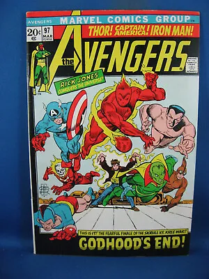 Buy Avengers 97  Vf 1972 Marvel • 72.39£
