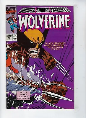 Buy Marvel Comics Presents # 47 - Wolverine Captaain America John Byrne Cover 1990 • 3.75£