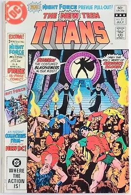 Buy The New Teen Titans #21 (1982) Vintage Key Comic 1st Appearance Of Brother Blood • 17.59£