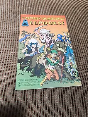 Buy FANTASY QUARTERLY Featuring ELFQUEST #1 Comic Book 1ST APPEARANCE 1978 Fine • 316.11£