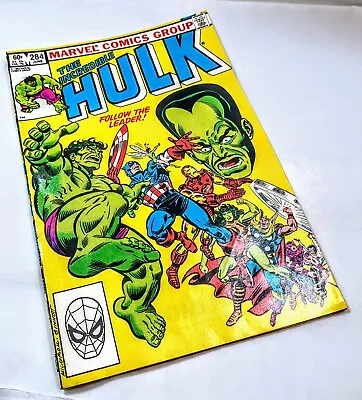 Buy Incredible Hulk #284 | 1983 | Avengers | She Hulk | Mantlo | Buscema • 7.83£