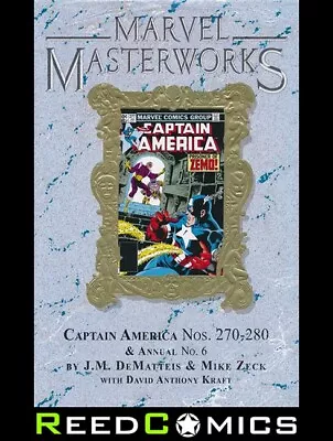Buy MARVEL MASTERWORKS CAPTAIN AMERICA VOLUME 16 HARDCOVER DM VARIANT (328 Pages) • 52.99£