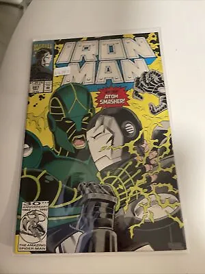 Buy Iron Man 287 1st Atom Smasher   (1992) Bag/Boarded • 6.33£