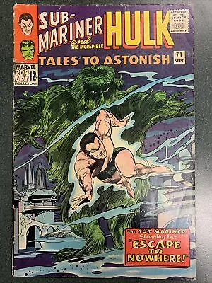 Buy Tales To Astonish #71 (Marvel, 1965) Lord Vashti Gene Colan GD • 15.77£
