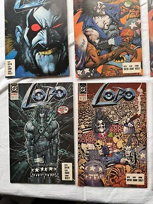 Buy Lobo #1 To 4 DC Comics 1990 Key Issue 1st Solo Series • 15£