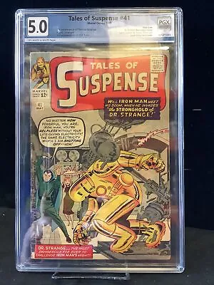 Buy Tales Of Suspense #41 (1959) Graded 5.0 Iron Man 3rd App 🔑 • 663.53£