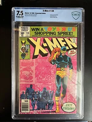 Buy Uncanny X-Men #138 CBCS 7.5 1980 • 32.41£
