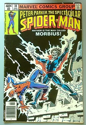 Buy Spectacular Spider-Man #38 ~ MARVEL 1980 ~ MORBIUS Mantlo & Buscema VG • 3.93£