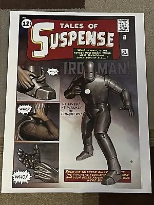 Buy Iron Man Tales Of Suspense 39 Marvel Comics Poster By Jack Kirby 18x24 Disney • 19.29£