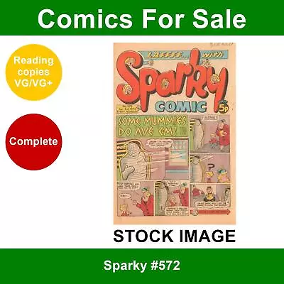 Buy Sparky #572 Comic 03 January 1976 VG/VG+ DC Thomson • 3.99£
