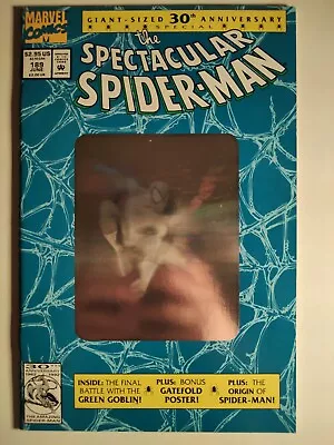 Buy Spectacular Spider-Man #189 VF/8.0, 1992, Hologram, Giant-Sized 30th Anniversary • 7.90£