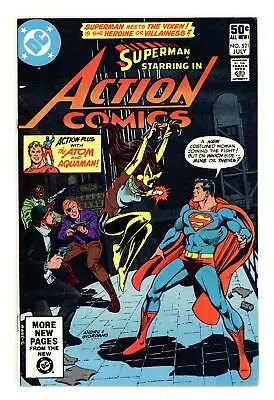 Buy Action Comics #521 FN+ 6.5 1981 1st App. Vixen • 86.76£