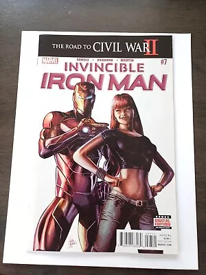 Buy Invincible Iron Man #7 | 1st Print | 1st Riri Williams Cameo App  • 29.99£