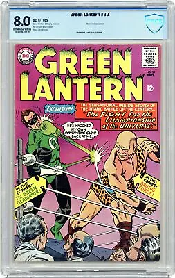 Buy Green Lantern #39 CBCS 8.0 1965 18-0EFBE73-110 • 110.38£