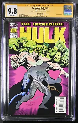 Buy Incredible Hulk #425 - Marvel - CGC SS 9.8 NM/MT - Signed By Gary Frank, L Sharp • 174.72£