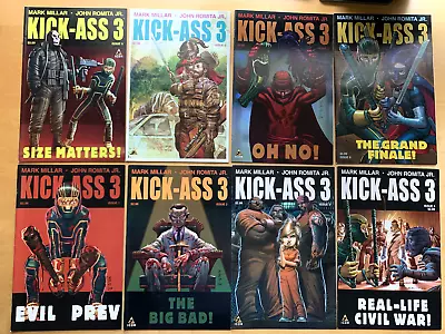 Buy Kick-Ass 3 : COMPLETE 8 Issue Icon Comics 2013 Series By Mark MILLAR • 21.99£