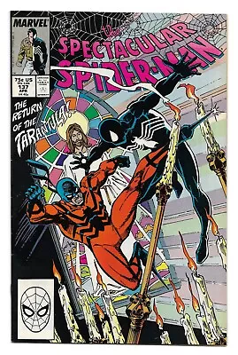 Buy Spectacular Spider-Man #137 : VF/NM :  Nowhere To Run, Nowhere To Hide!  • 2.50£