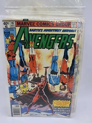 Buy Avengers #187  Newsstand Variant Marvel 1979 High Grade • 35.58£
