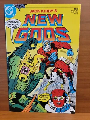 Buy New Gods #5 VF DC 1984 Jack Kirby  Presented In New Gods (1971 1st Series) #9-10 • 4.43£