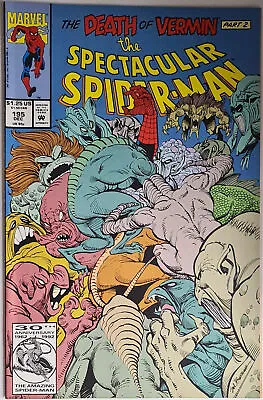 Buy Spectacular Spider-Man #195 (12/1992) VF/NM - Marvel • 4.88£