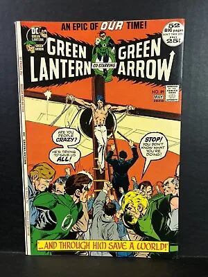 Buy Green Lantern #89 9.0+ White Pages Neal Adams Cover 4-5/72 • 71.24£