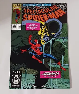 Buy Spectacular Spider-man #178 1st Ashley Kafka Midgrade+ • 5.53£
