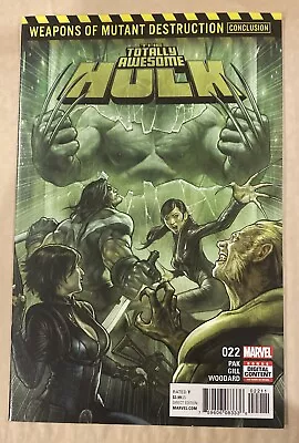Buy The Totally Awesome Hulk #22 Marvel Comics 2017 1st App Of Weapon H NM • 39.83£