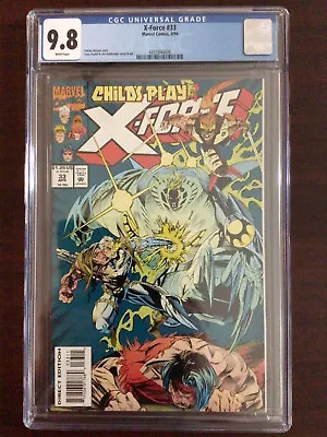 Buy CGC 9.8 X-Force 33 X-Men White Pages • 60.28£