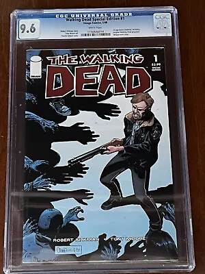 Buy Walking Dead Special Edition #1 CGC 9.6 Rating Rare 2008 Image Comics Kirkman • 55.77£