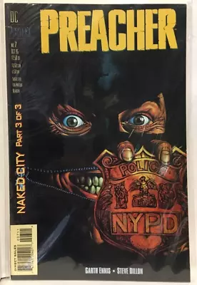 Buy Preacher #7 (1995) VF 1st Print DC Vertigo Comics • 4.25£