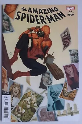 Buy The Amazing Spider-man #6/lgy#900 Nm. 1:25 Tedesco Variant Edition Marvel Comics • 14.95£