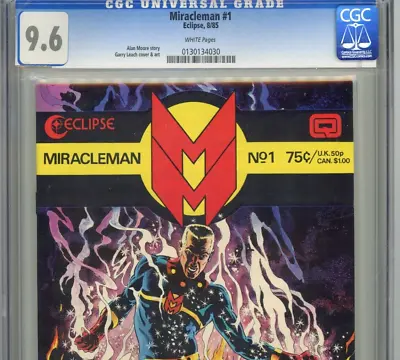 Buy Miracleman #1 CGC 9.6 Alan Moore White Pages • 47.93£